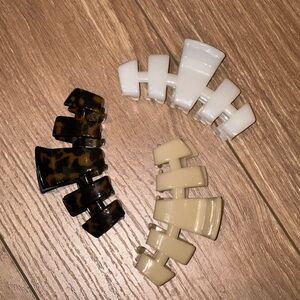 Teleties Medium Claw Hair Clip Set